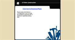 Desktop Screenshot of gfisherplans.com